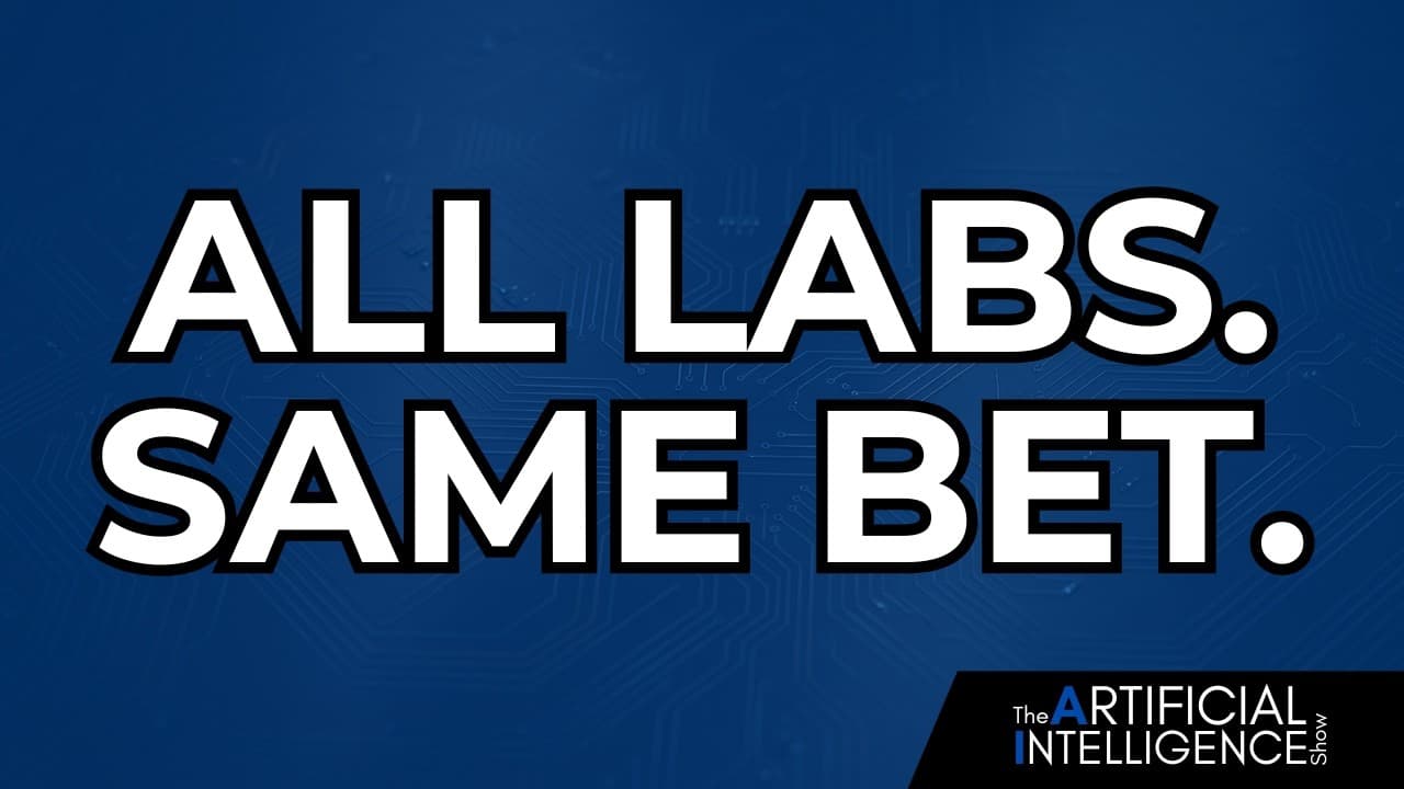 Every Major AI Lab Made the Same Bet in Q1, Here's What It Means