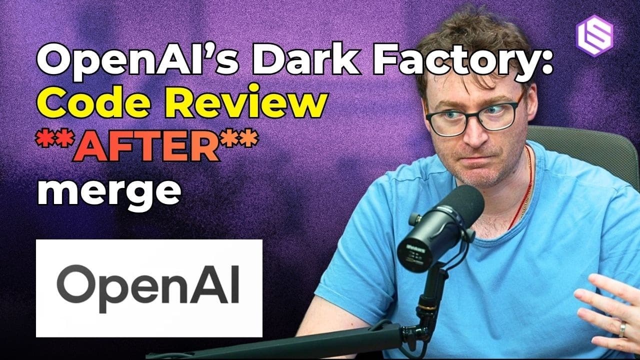 Extreme Harness Engineering for the 1B token/day Dark Factory — Ryan Lopopolo, OpenAI Frontier