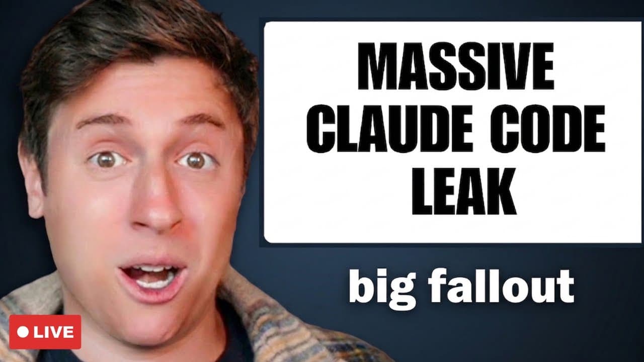 LIVE: MASSIVE Claude Code leak fallout. + Hermes agent workflows