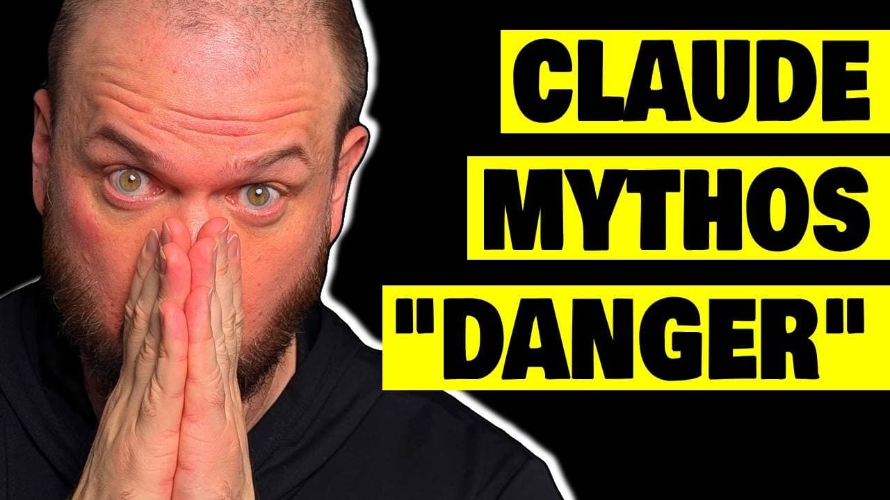 Claude MYTHOS is Anthropic's MOST DANGEROUS Model