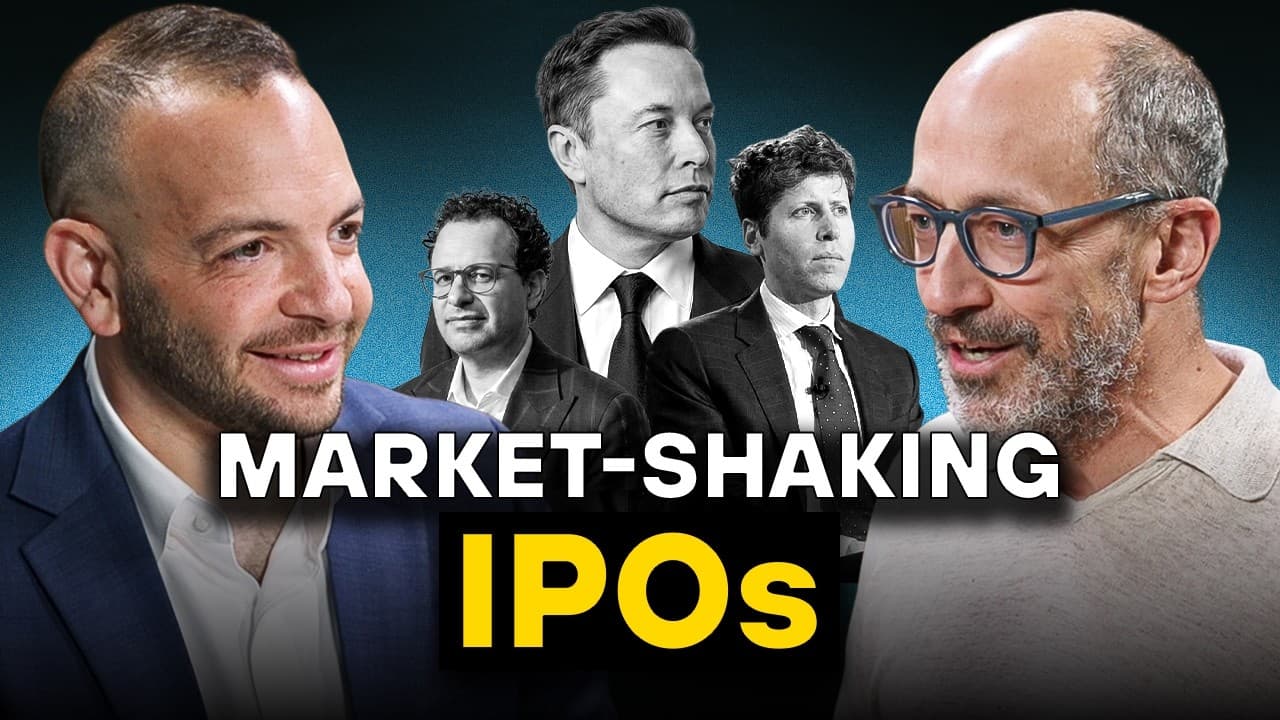 Predicting the SpaceX, OpenAI, and Anthropic IPOs — With Dick Costolo